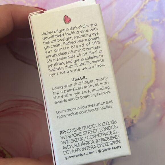 Glow Recipe Guava Vitamin C Bright Eye Gel Cream - Picture 4 of 4